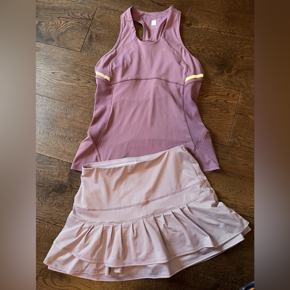 Lucky in Love Purple Tennis Outfit